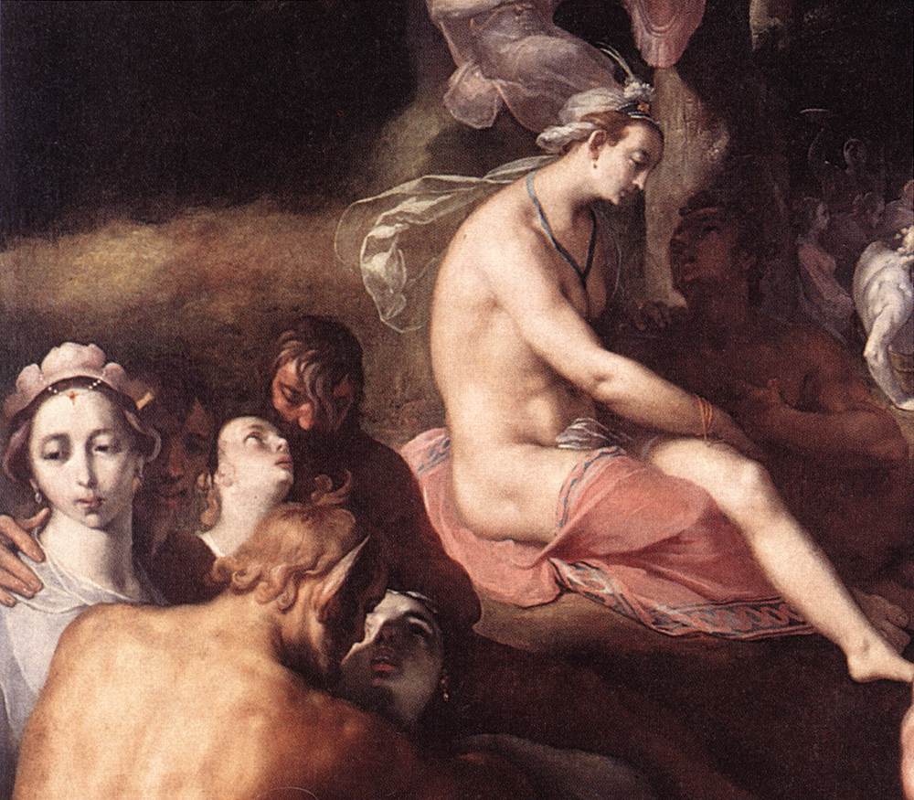 The Wedding of Peleus and Thetis (detail) fdg